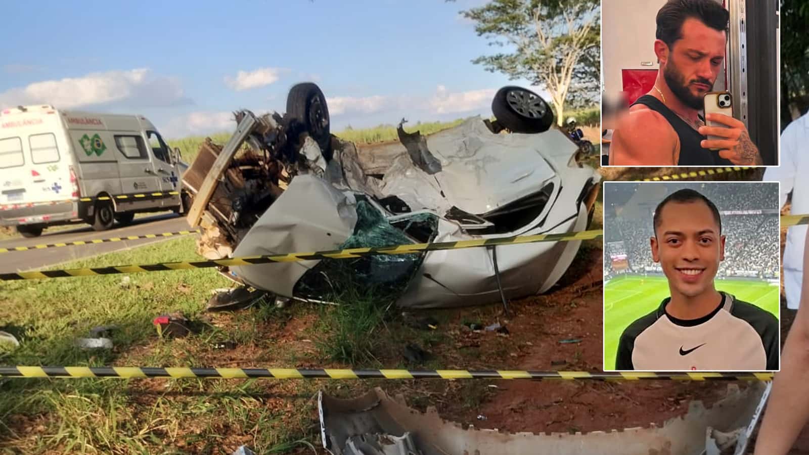 Polícia investiga causas de acidente que matou três e deixou outro ferido em Potirendaba (SP)