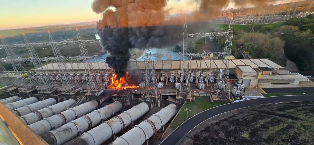 Explosões e incêndio atingem Usina de Marimbondo em Icém